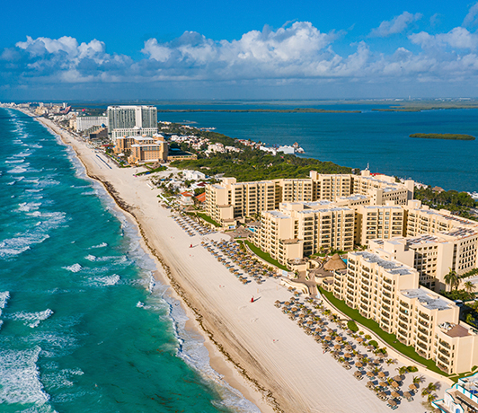 Hoteles en/ Cancún