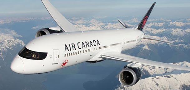 Flota Aerolínea Air Canada
