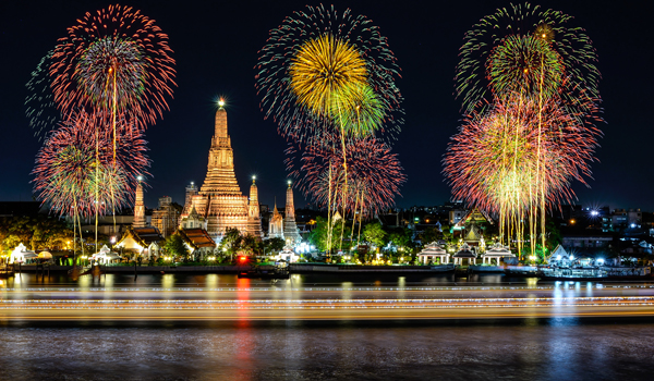 Año nuevo en Bangkok