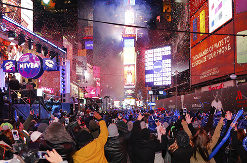 Año nuevo en Nueva York