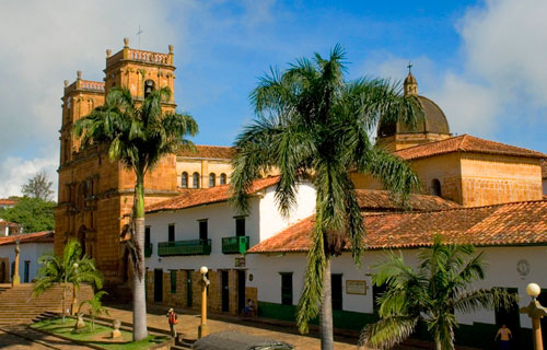 Barichara, en el centro del Departamento de Santander, considerado el pueblo más lindo de Colombia