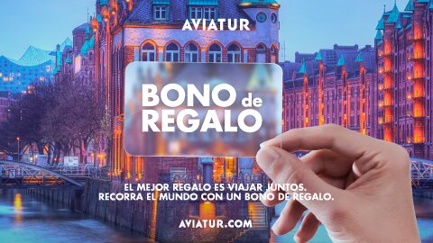 Bono de regalo viajes Aviatur