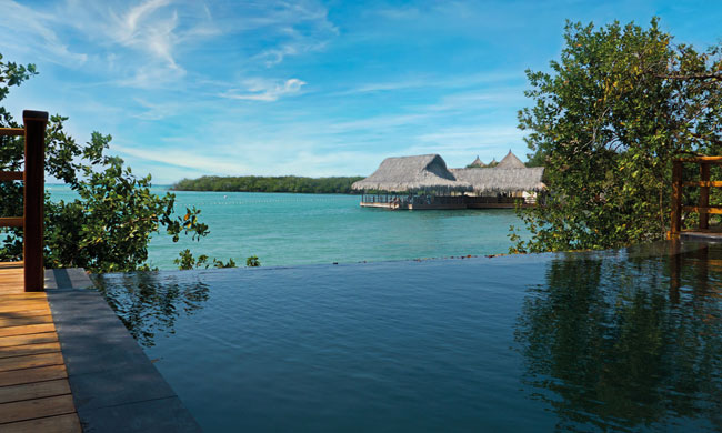 Playas de Colombia, Este resort queda ubicado en Barú, Cartagena, Hotel  Las Islas