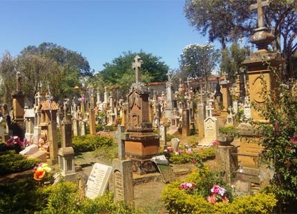  Cementerio de Barichara