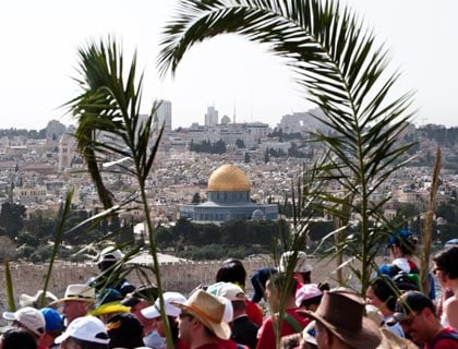 Jerusalén en Semana Santa