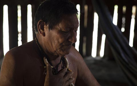 Las Malocas en el Amazonas son casas comunales indígenas, se relizan ceremonias, charlas  