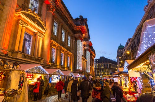 Mercado de Navidad en Bruselas