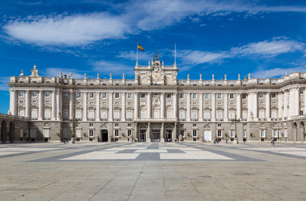 Palacio Real de Madrid, este es utilizado para ceremonias de estado y actos especiales