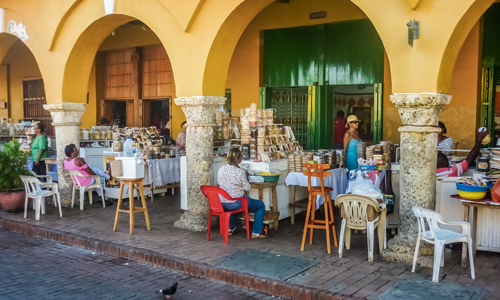 Portal de los dulces, Cartagena